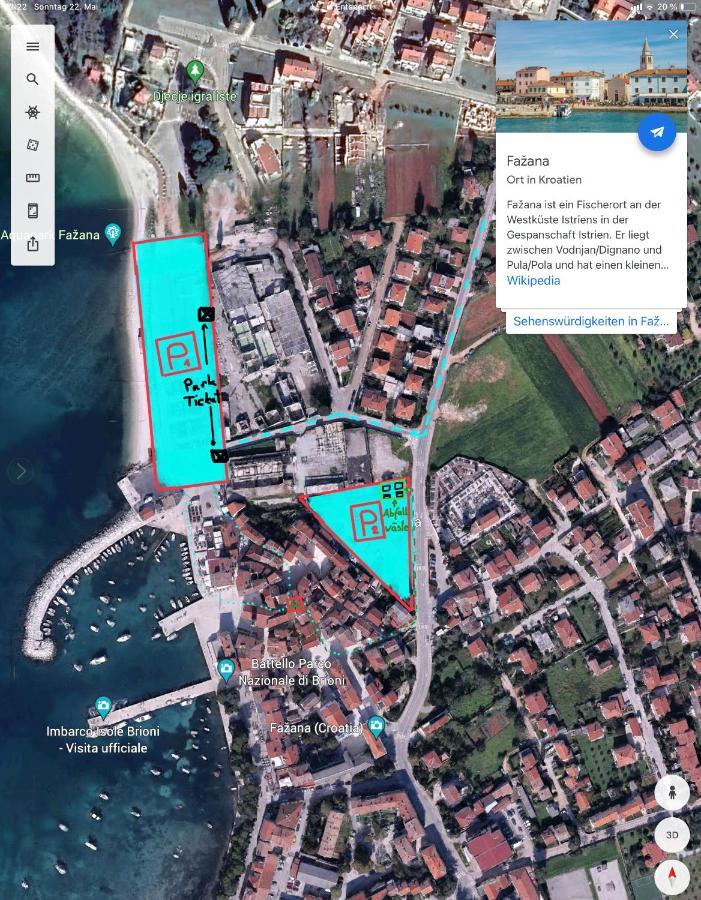 Istrian Stone House In The Heart Of The Beautiful Fishing Village Fazana - Only Few Steps From The Sea And The Wonderful Beach - Incl Plasma-Quad-Plus-Filter Against C O V I D Екстериор снимка